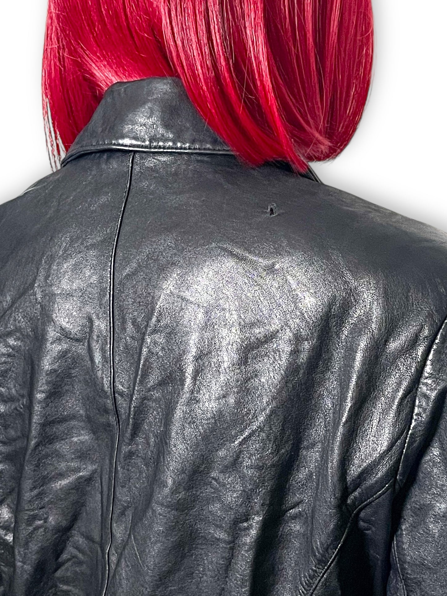 90’s /Y2K Pelle Studio by Wilson’s Black Leather Jacket (M)