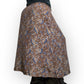 90’s Charter Club Brown Floral Patterned Maxi Skirt (3X)