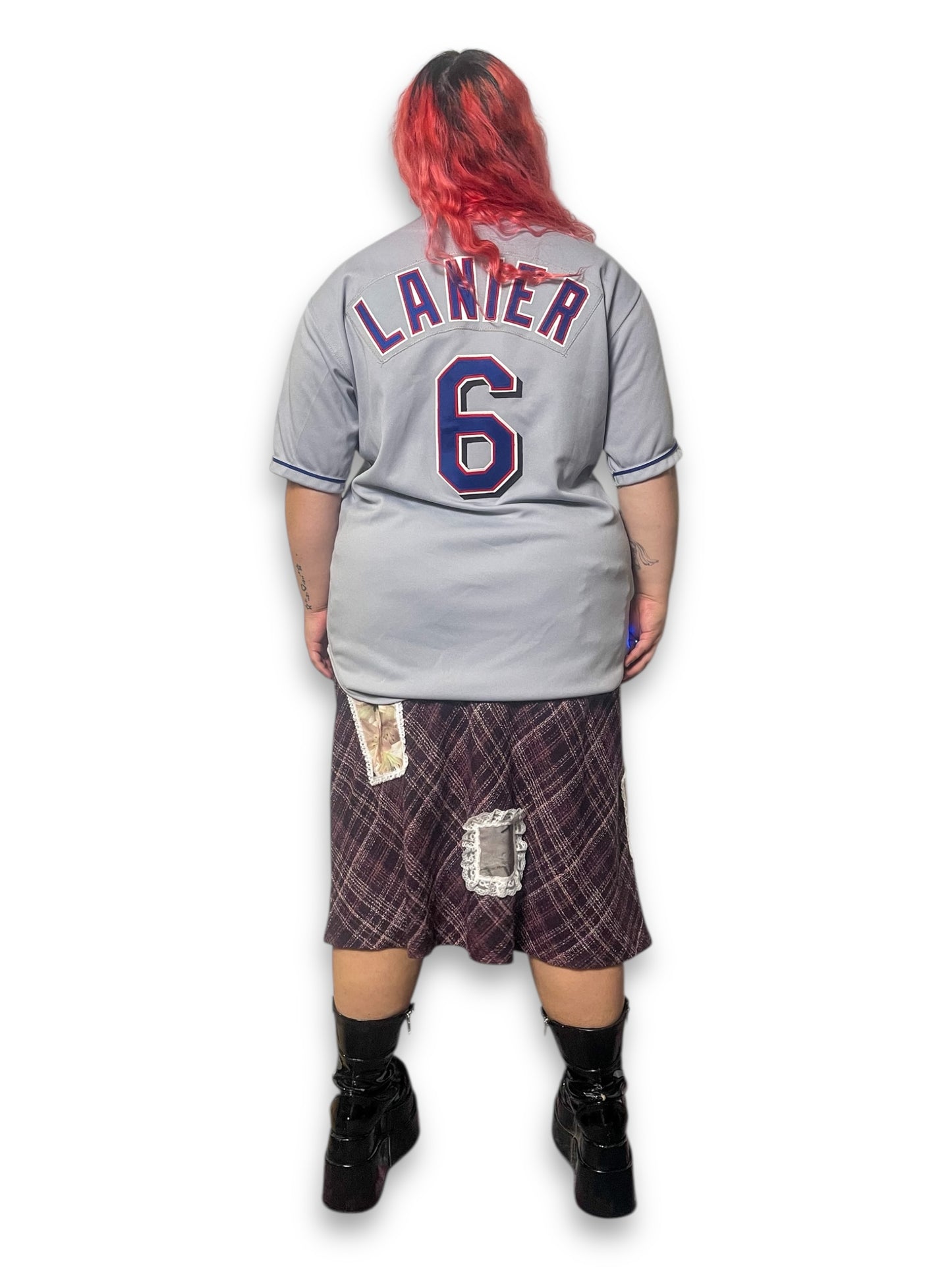 Vintage MLB Texas Rangers Lanier Jersey (1X/2X)