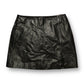 90’s Maxima by Wilson Black Leather Mini Skirt (M)