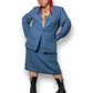 60’s/70’s Counterparts II Cerulean Blue Skirt Suit (2X/3X)