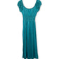 70’s Retro Turquoise Lounge Dress (S)