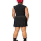 90’s/Y2K Black Slinky Mini Dress (XL/1X)