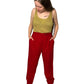 80’s Harvé Benard by Benard Holtzman Red High Waisted Pants (L)