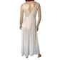 50’s Vanity Fair White Maxi Slip Dress (M)