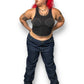 Y2K/Modern Liberty Blues Dark Blue Denim Jeans (3X)