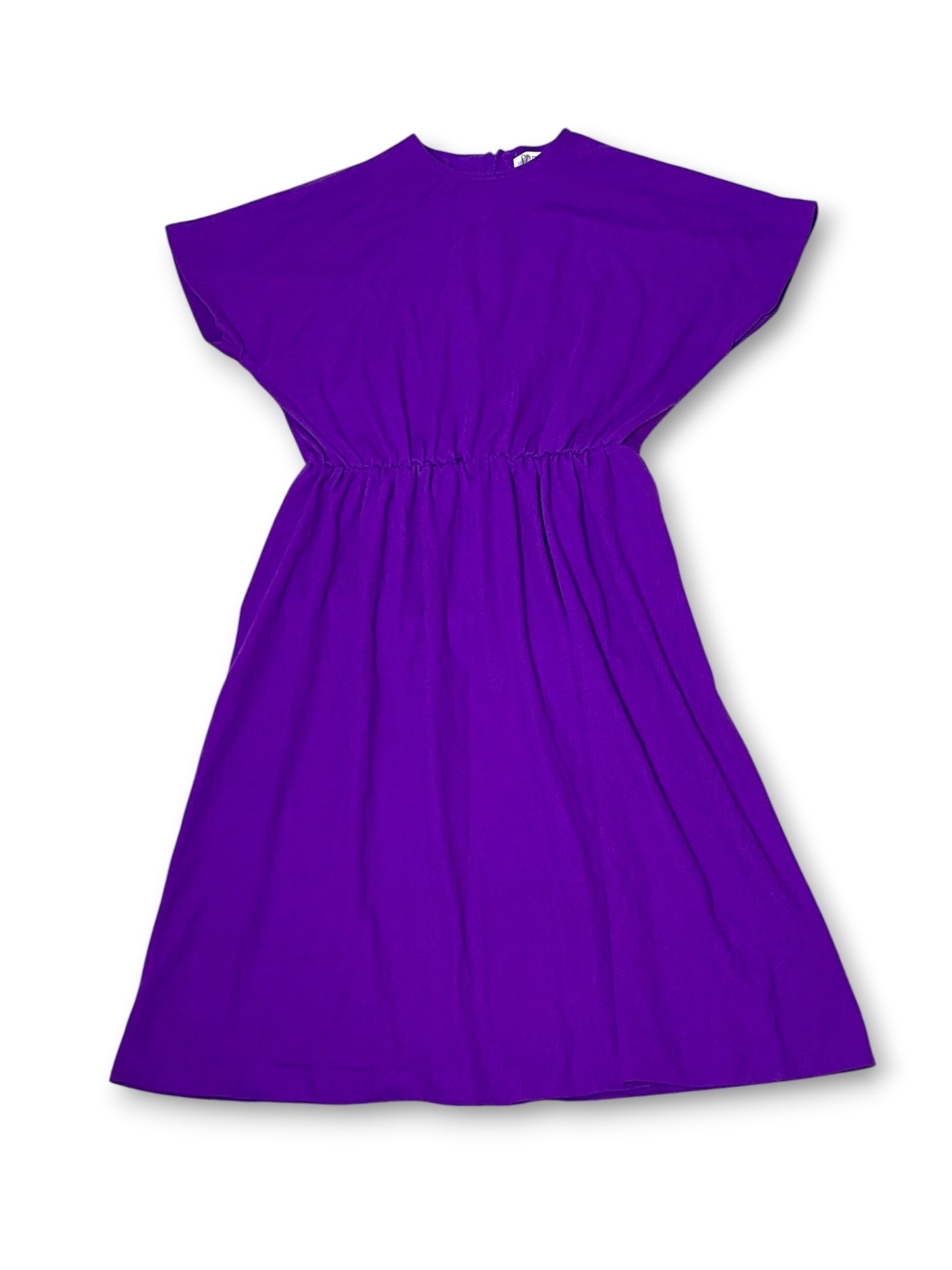 80’s/90’s Purple Retro Dress (XL/1X)