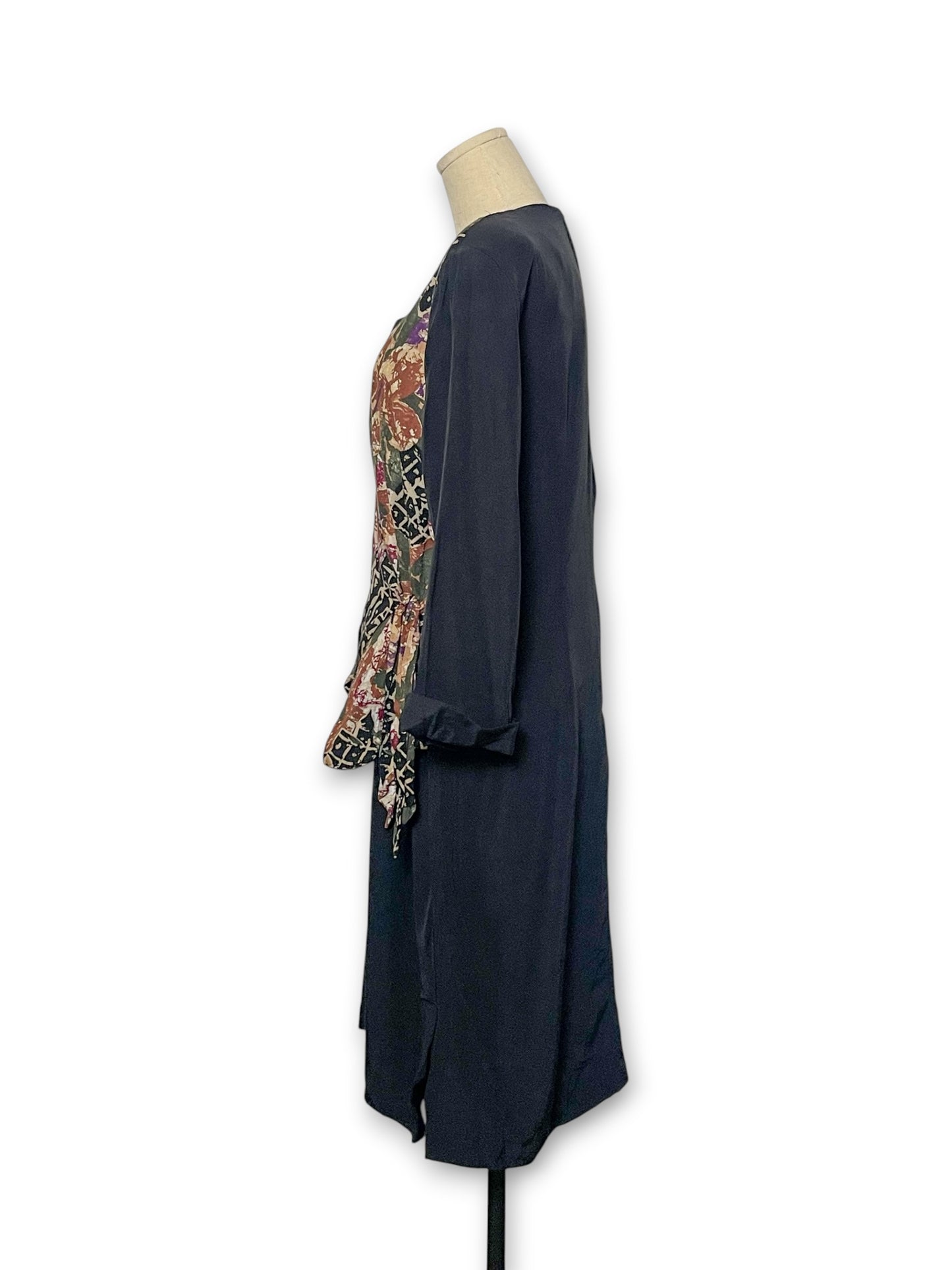 80’s/90’s Boho Grunge Pencil Dress (1X)