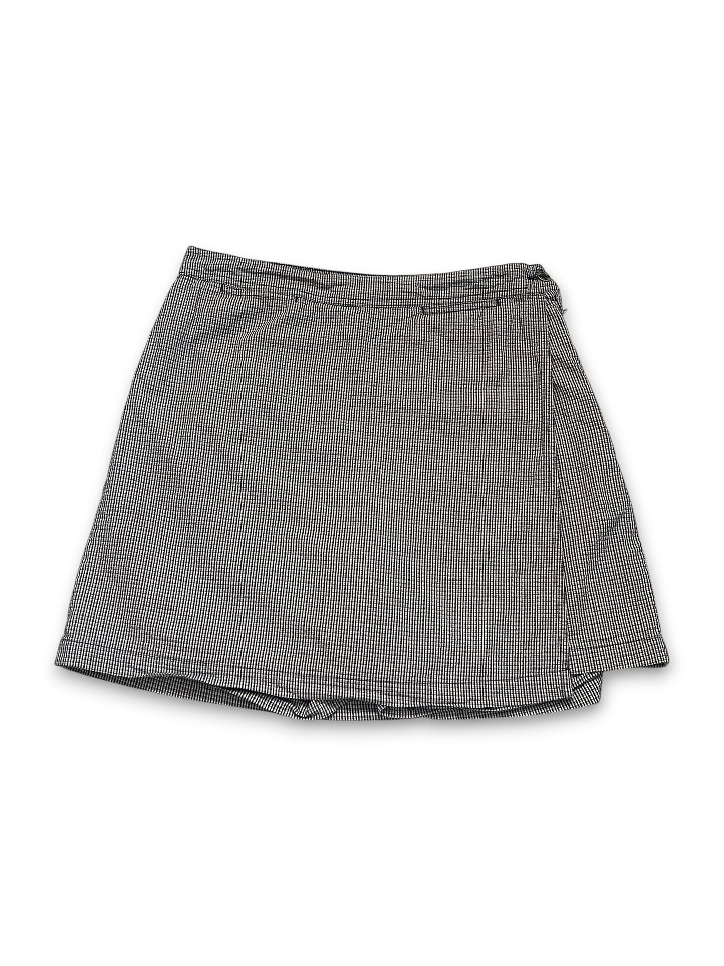 Y2K Micro Plaid Skort (M)