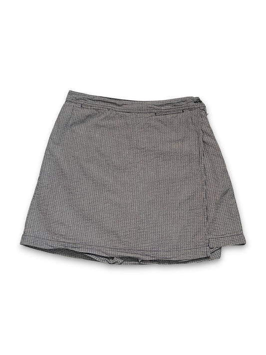 Y2K Micro Plaid Skort (M)