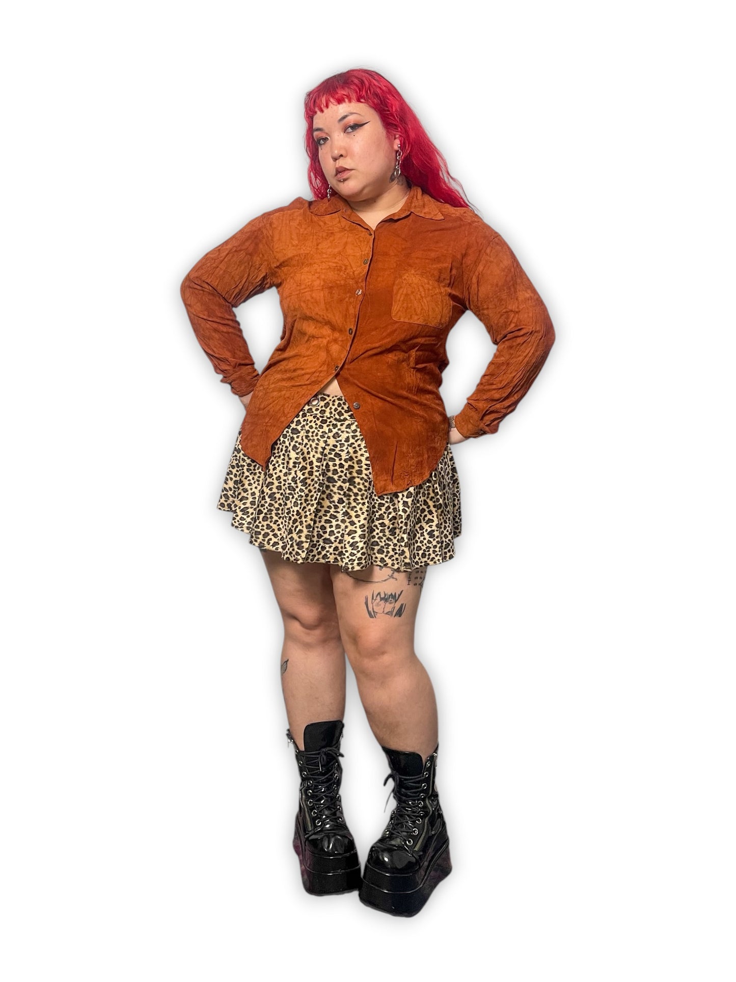 90’s Boho Sheer Blouse (XL/1X)