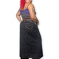 90’s/Y2K Dark Wash Denim Midi Skirt (3X)