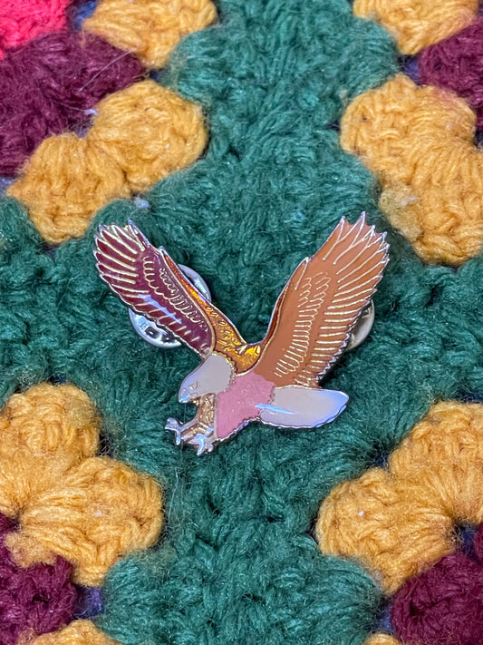 Vintage Eagle Enamel Pin