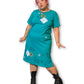 80’s/90’s Retro Shift Dress (1X)