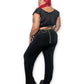 90’s Black Slinky Pants (XL/1X/2X)