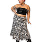 90’s/Y2K Floral Print Midi Skirt (L/XL/1X)