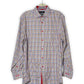 Y2K/Modern Paul Fredrick Rainbow Houndstooth Button Down Shirt (M/L)