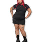 Y2K Emo Mini Dress (XL)