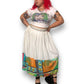 80’s/90’s August Max Woman White Retro Midi Skirt (XL/2X)