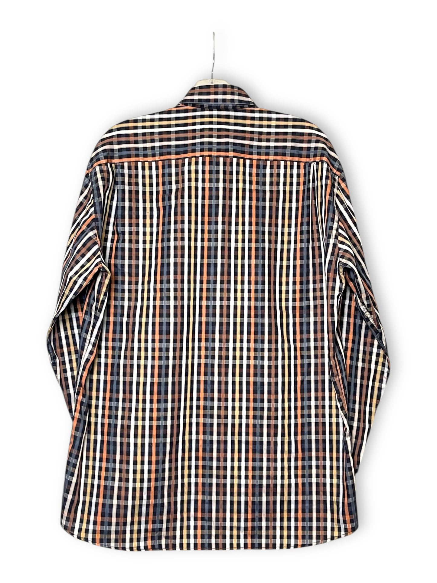 Y2K/Modern St. Croix Plaid Button Down Shirt (M)