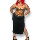 90’s Susan Lawrence Black Midi Skirt (XL)