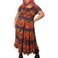 90’s/Y2K Boho Print Maxi Dress (XL/1X)