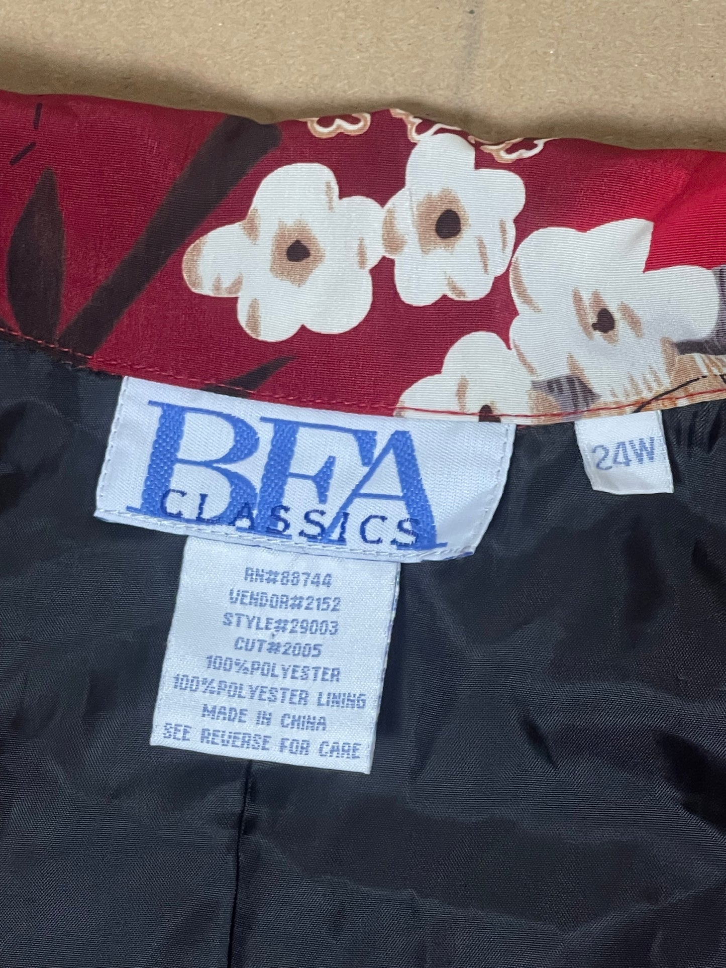 90’s Graphic Print Blazer (4X)