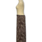 90’s/Y2K Brown Patterned Midi Skirt (L/XL)
