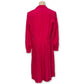 80’s Hot Pink Shirt Dress (XL/1X)