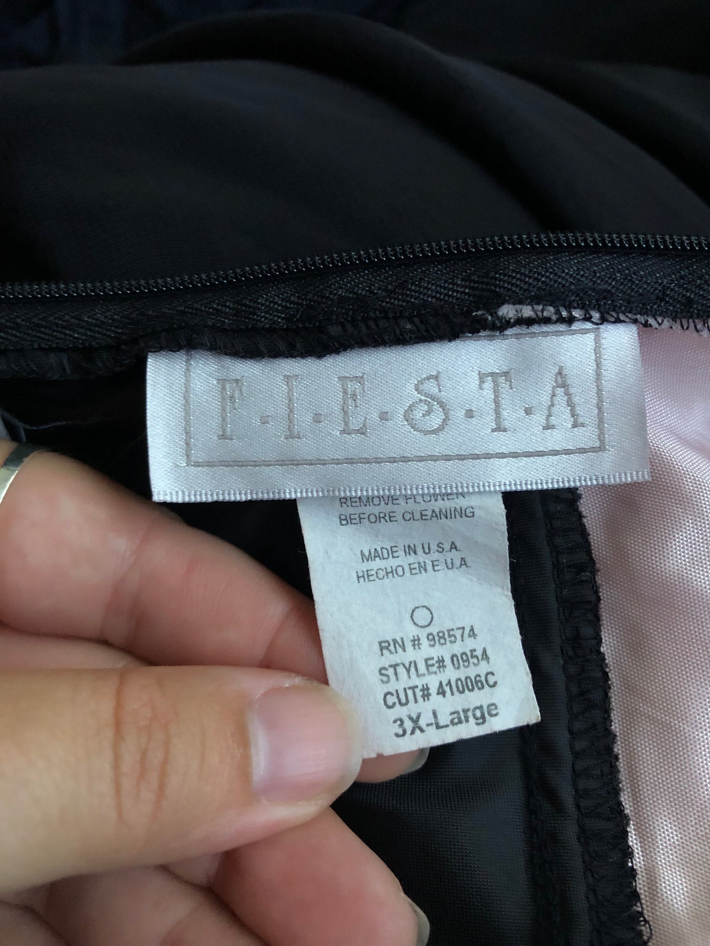 90’s Fiesta Evening Maxi Dress (3X)