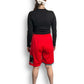 NBA Hardwood Classics Memphis Grizzlies Red Basketball Shorts (L/XL)