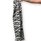 Zebra Print Fleece Scarf