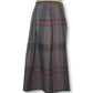 80’s Plaid Pleated Skirt (S/M)