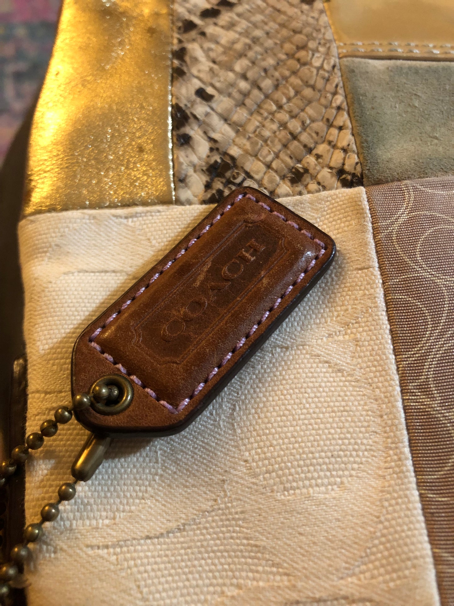 Coach Patchwork Crossbody Bag