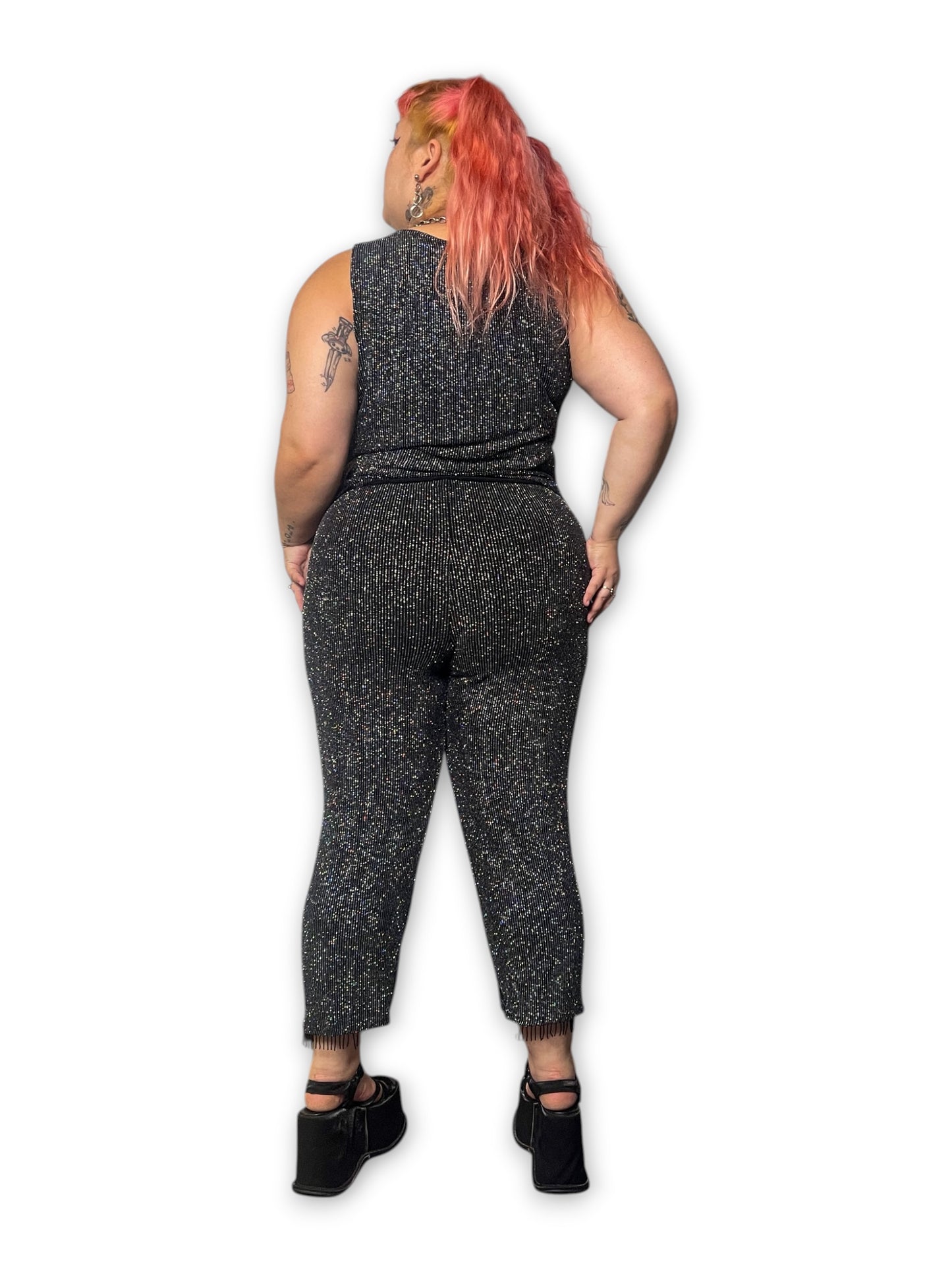 90’s Goth Glam 2-Piece Set (XL/1X)