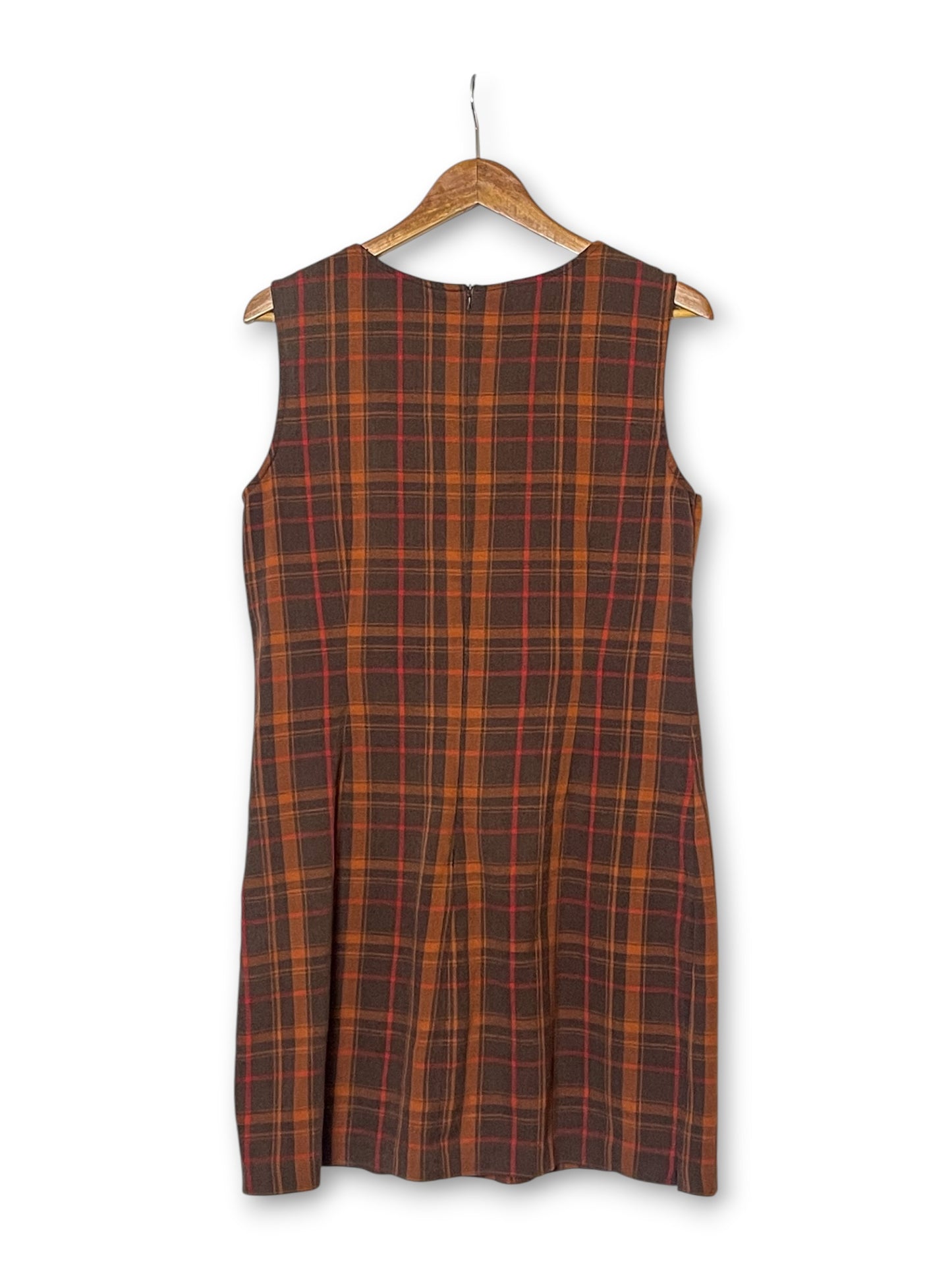 90’s Plaid Mini Dress (L/XL)