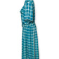 80’s Retro Plaid Secretary Dress (L/XL)