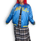 90’s Hardwood Classics Minneapolis Lakers Sky Blue Satin Bomber Jacket (3X/4X/5X/6X)