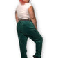 Talbots Forest Green Velvet Pants (3X)