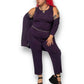 90’s Private Edition by Chico’s Plum Slinky 3-Piece Set (XL)