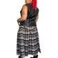 90’s Rebel Ryder Black Patchwork Leather Vest (2X/3X)