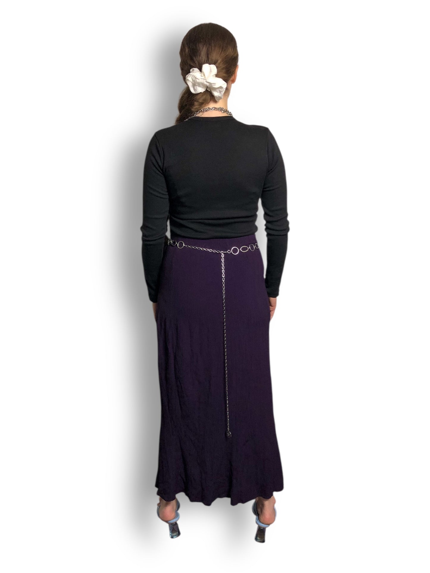 90’s Tommy n Loulou Purple Midi Skirt (M/L)