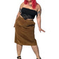 70’s Astor II Brown Corduroy Skirt (XL/2X)