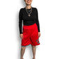 NBA Hardwood Classics Memphis Grizzlies Red Basketball Shorts (L/XL)