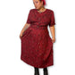 Y2K Animal Print Boho Maxi Dress (3X)