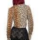 70’s Frank Lee of California Leopard Print Blouse (M)