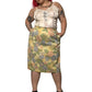 80’s Alfred Dunner Pastel Floral Print Skirt (2X)