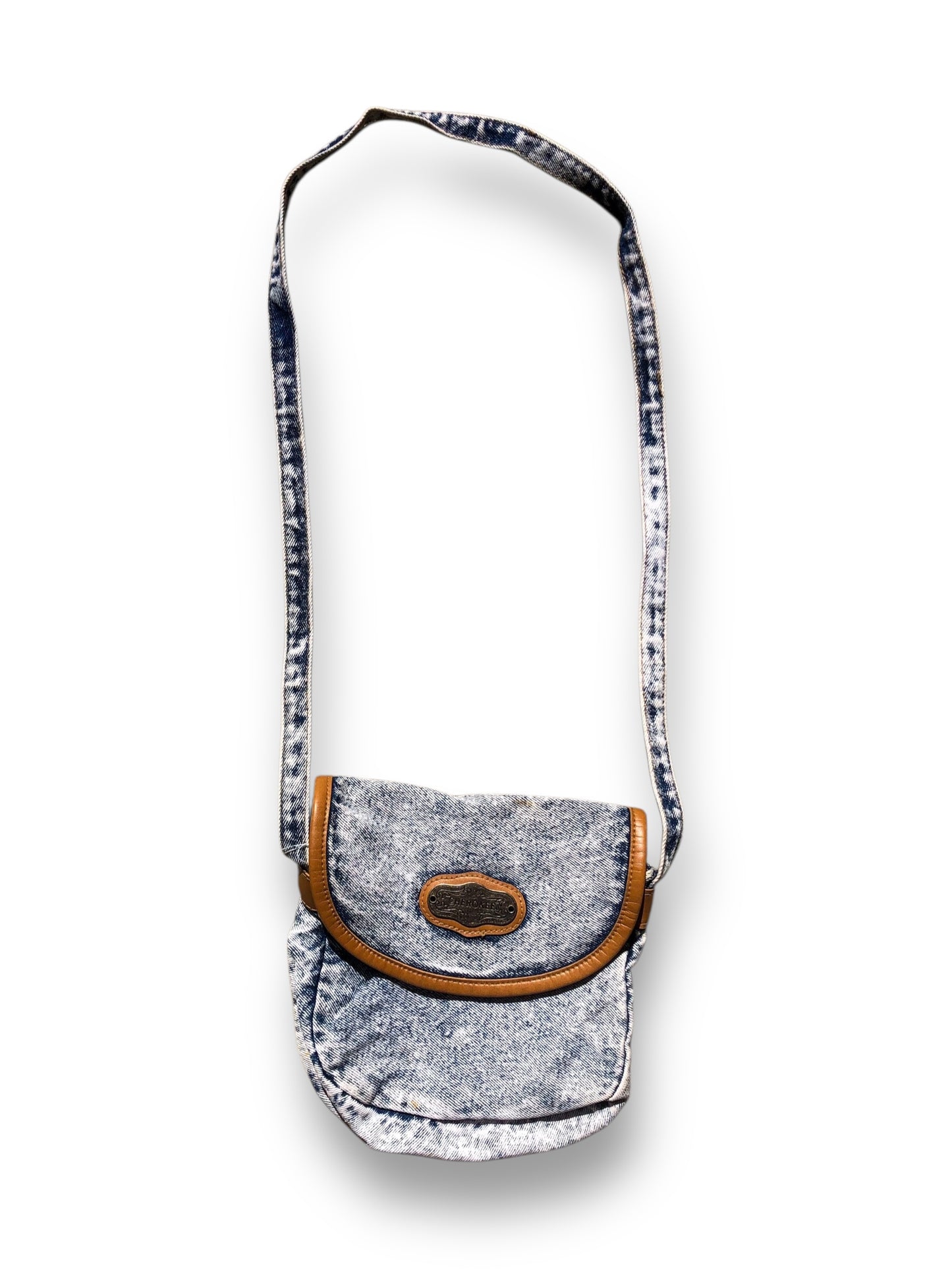 90’s/Y2K Cherokee Acid Wash Denim Mini Purse