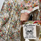 90’s Floral Print Cottage Maxi Dress (M)