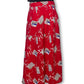 60’s/70’s Japanese Print Pleated Skirt (XS)